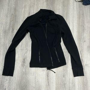 black lululemon define jacket